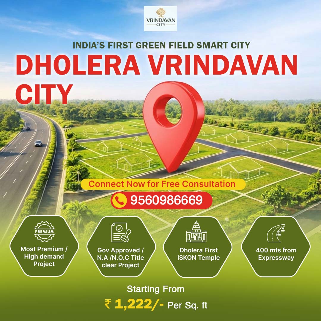 Dholera Smart City Plots Bhavnagar Gujarat