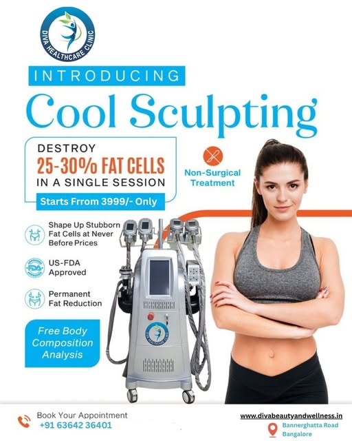 CoolSculpting Treatment in Bangalore for Stubborn Fat | Diva Healthcare Clinic