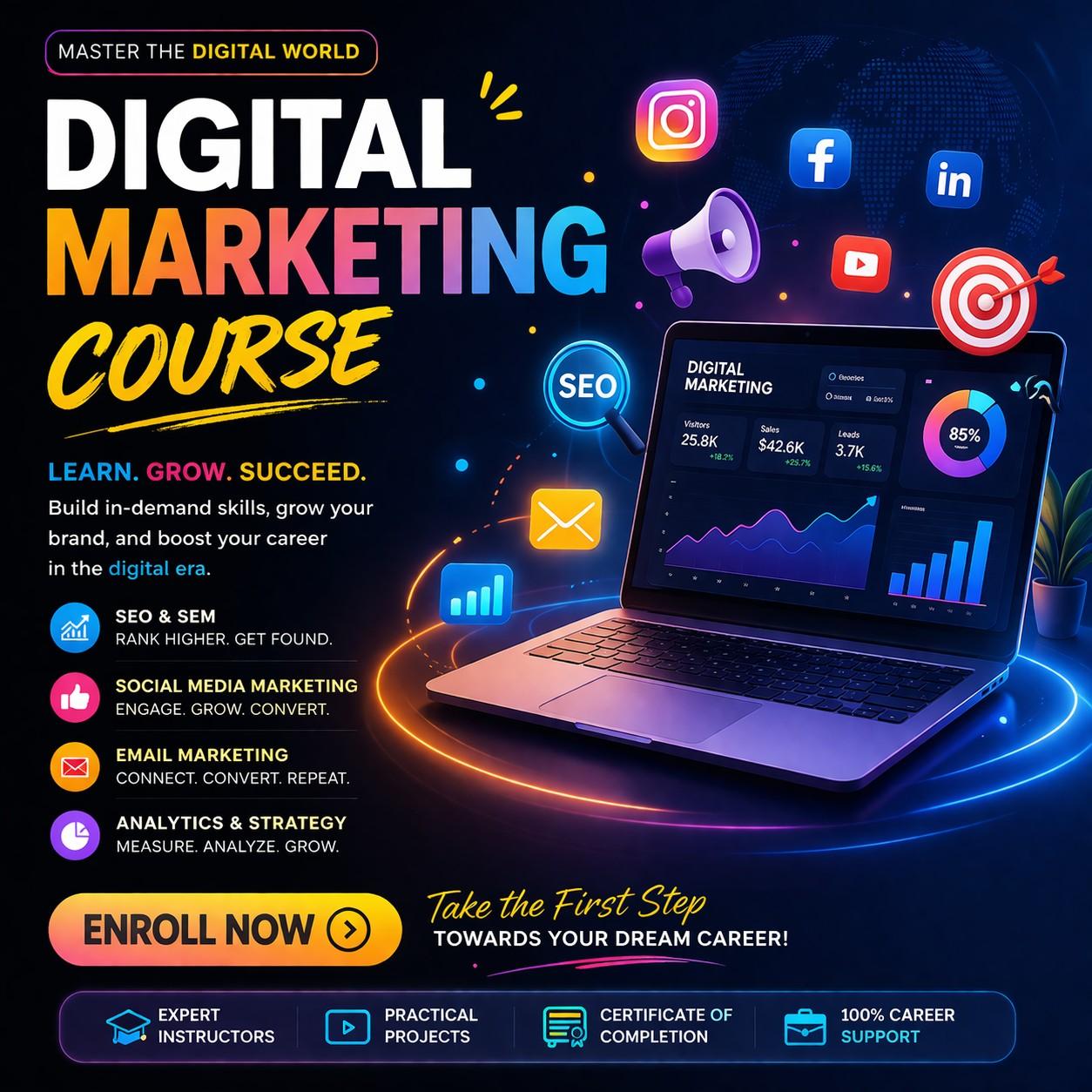 Digital Marketing Course and Certificate Delhi