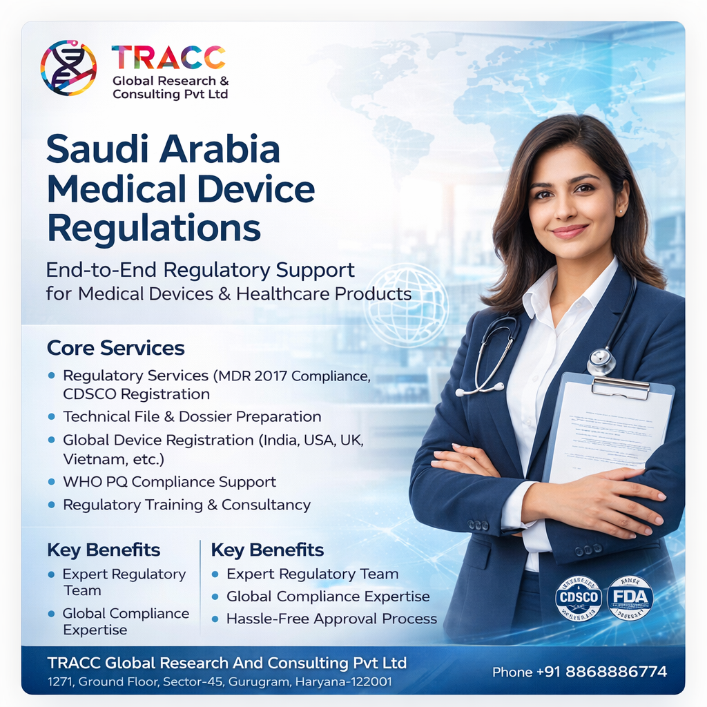 Saudi Medical Device Registration (SFDA) Gurugram