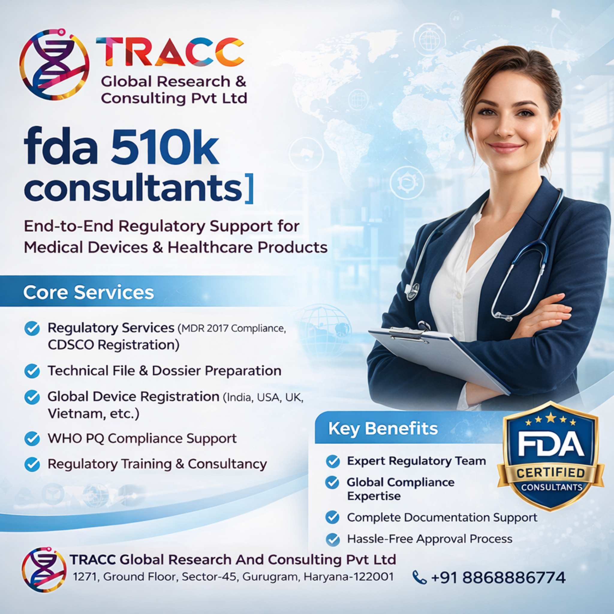 FDA Consultants in Haryana