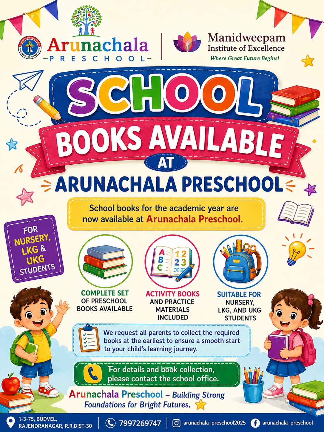 Best Play School in Rangareddy Rajendra Nagar