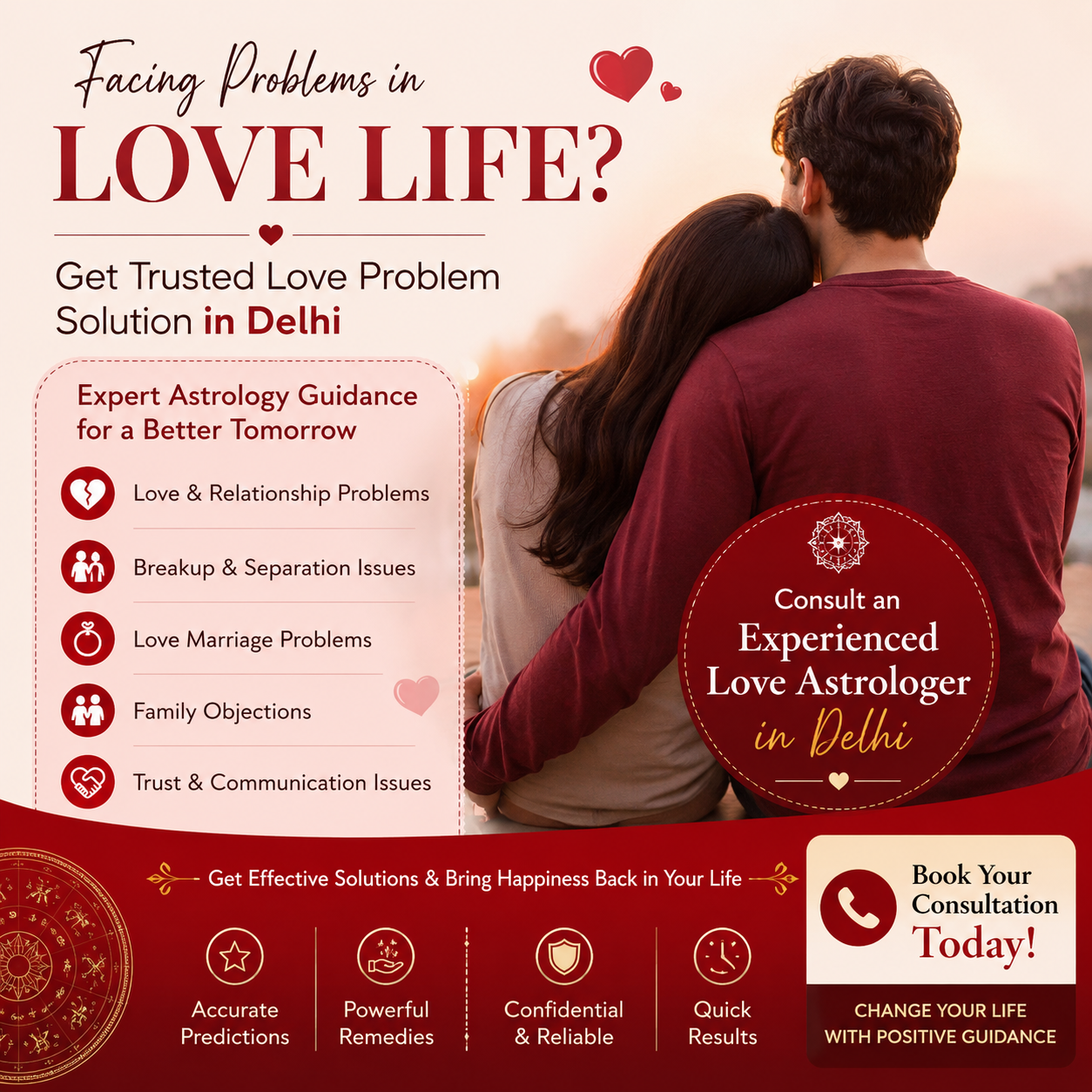 Love Problem Solution Astrologer in Delhi