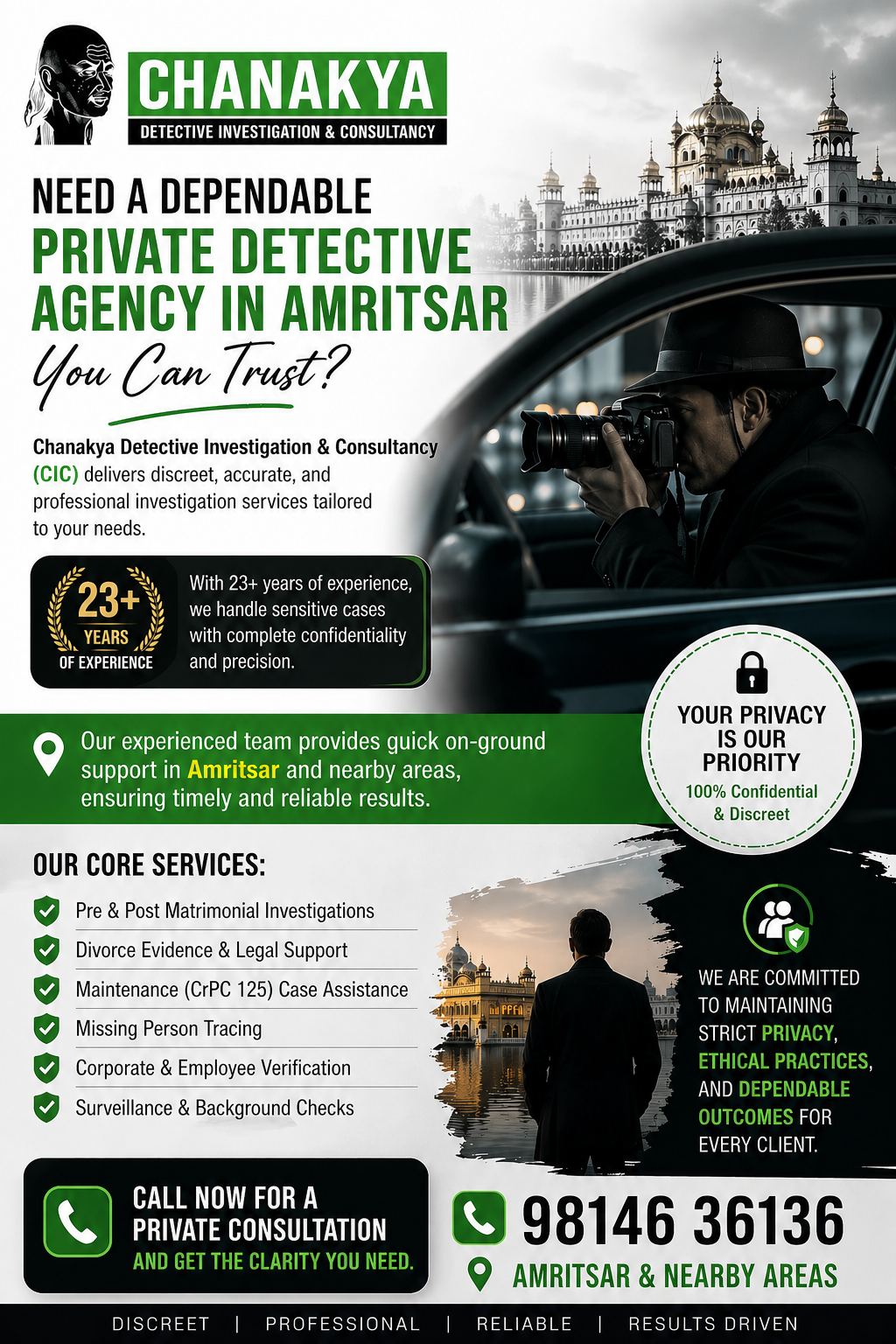 Detective Agency in Amritsar