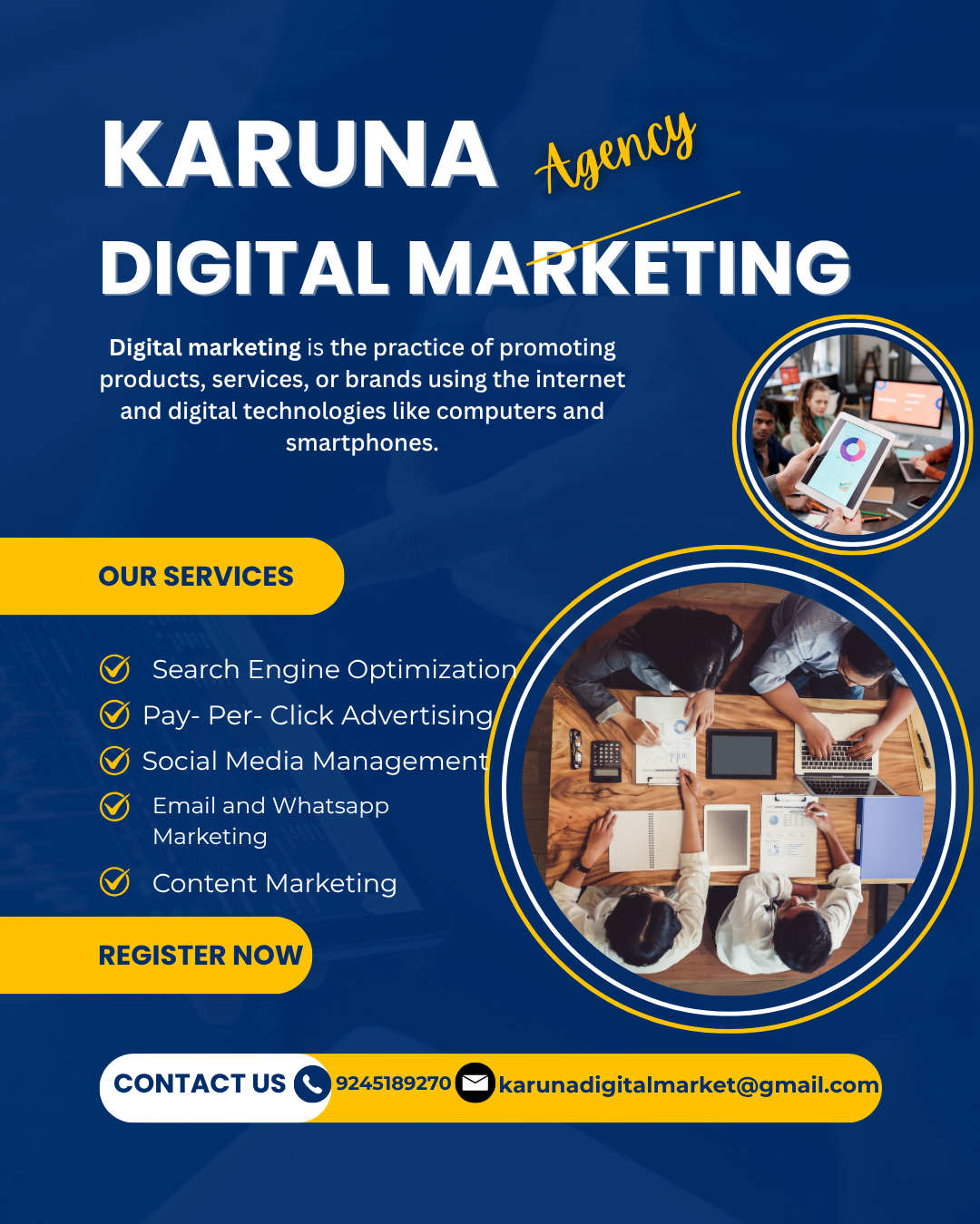 Karuna Digital Marketing Company Coimbatore