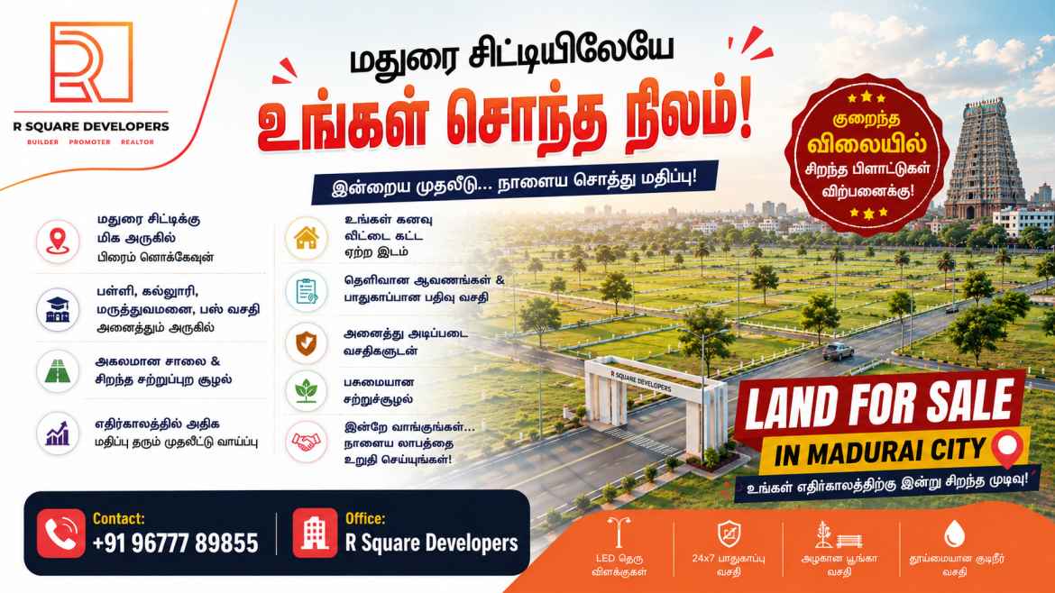 R Square Builders Madurai