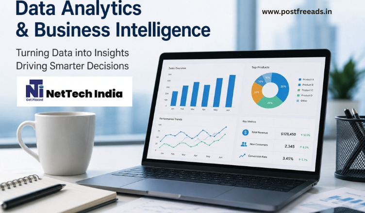 Students undergoing practical training at NetTech India Data Analytics Course in Thane