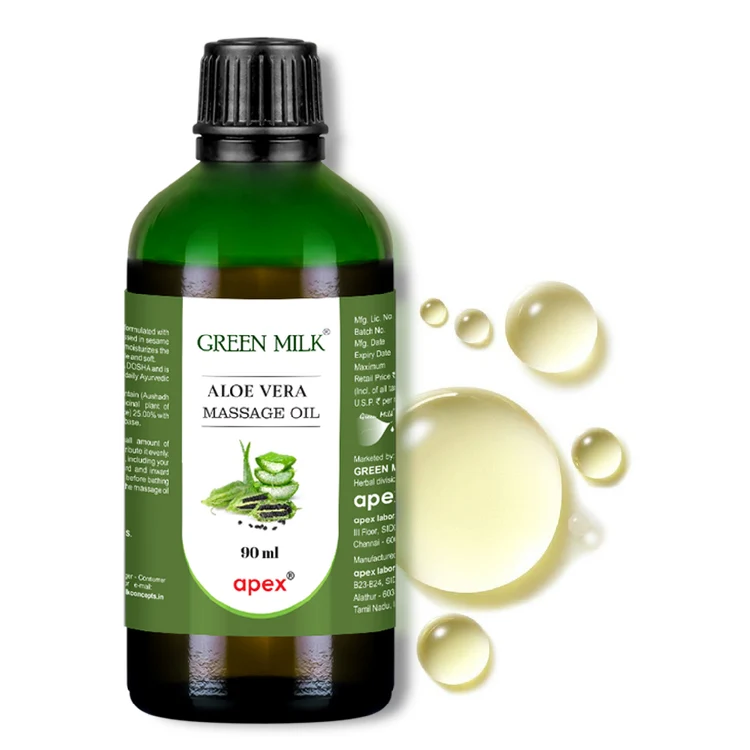 Green Milk Concepts Ayurvedic Body Massage Oil Range