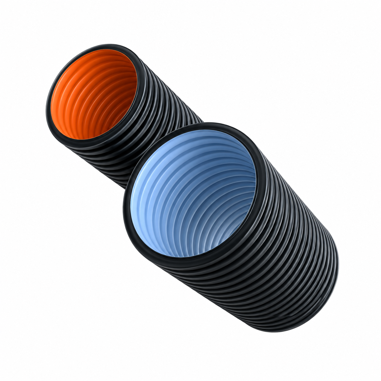 Double Wall Corrugated DWC pipes manufactured by Jagannath Industries India