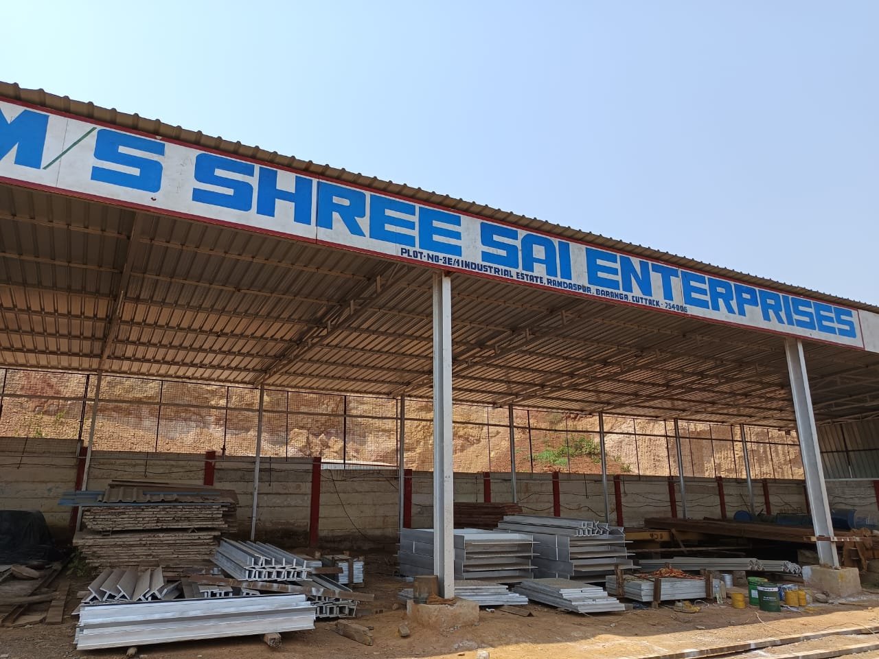 eavy-duty structural steel girders for bridge construction in Odisha by Shree Sai Enterprises